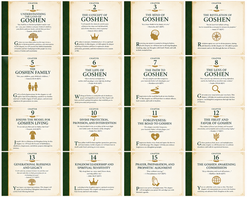 Goshen Awakening Handbook (10-hour Audiobook) Includes 50 Goshen Rewards