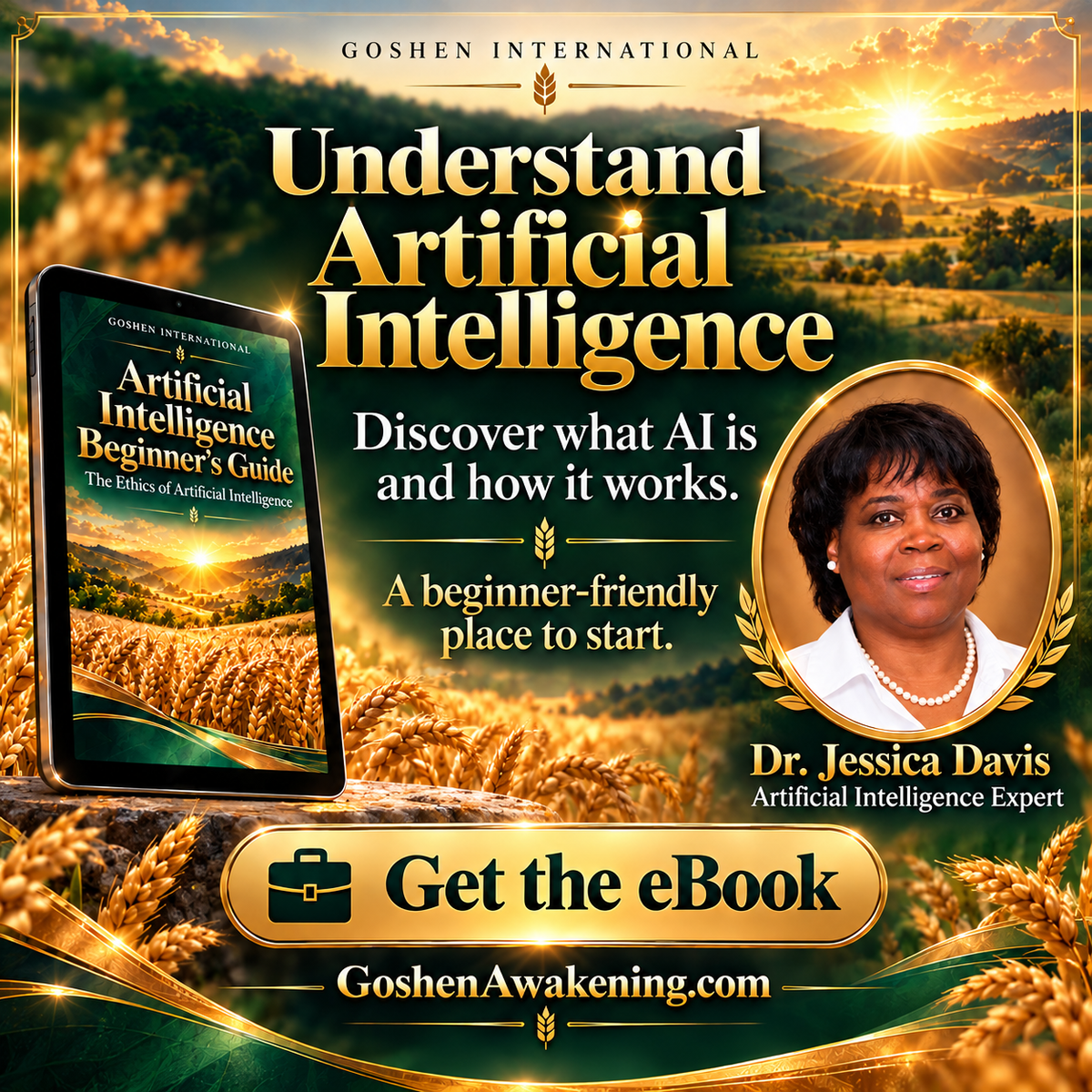Artificial Intelligence Beginner's Guide eBook Includes 50 Goshen Rewards